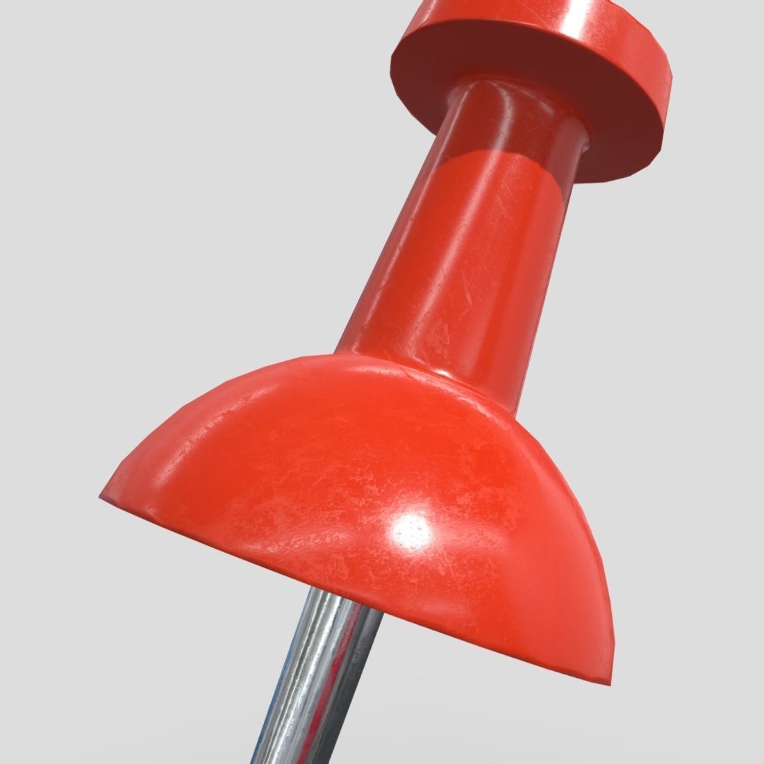 CC0 - Pin 2 Free low-poly 3D model_13