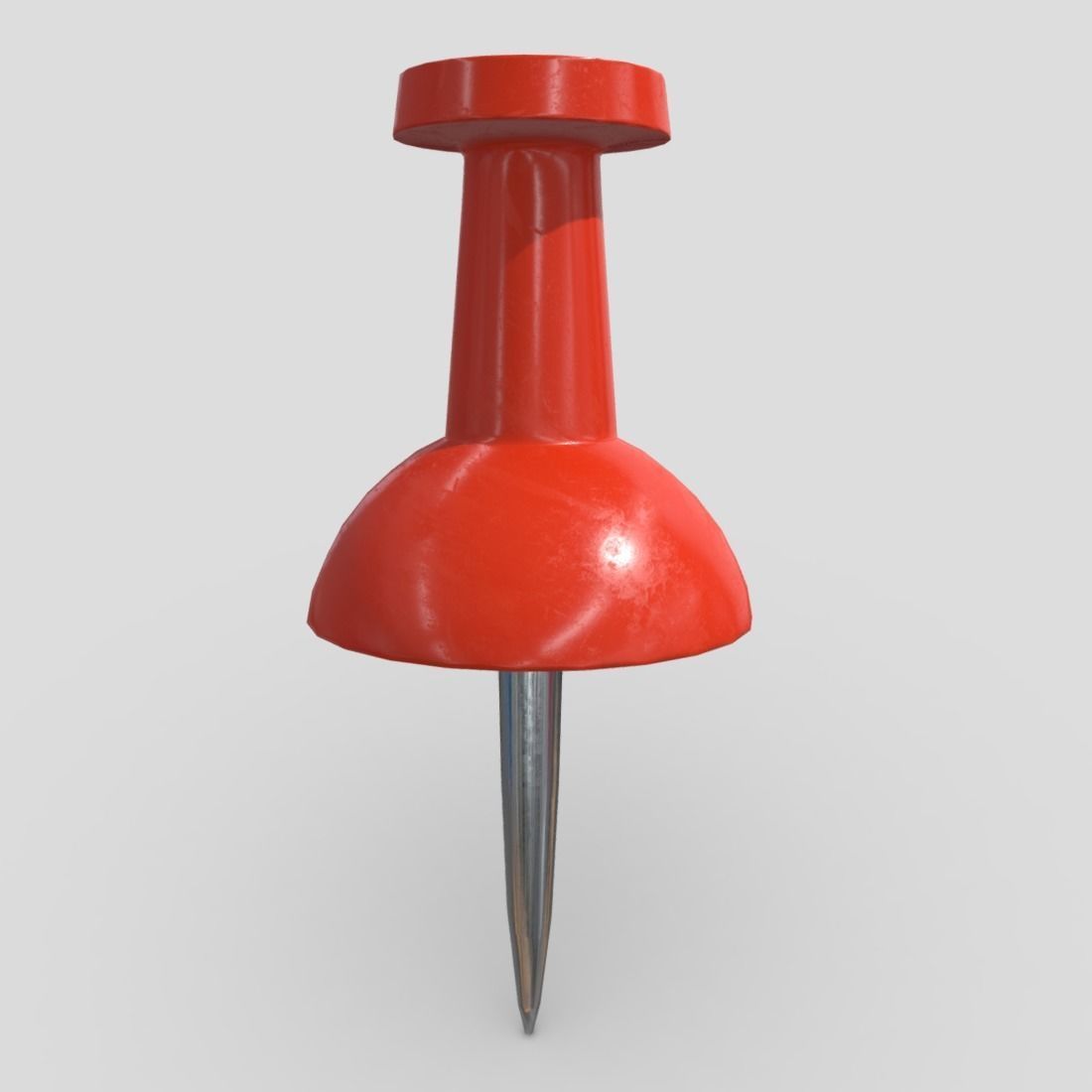CC0 - Pin 2 Free low-poly 3D model_3