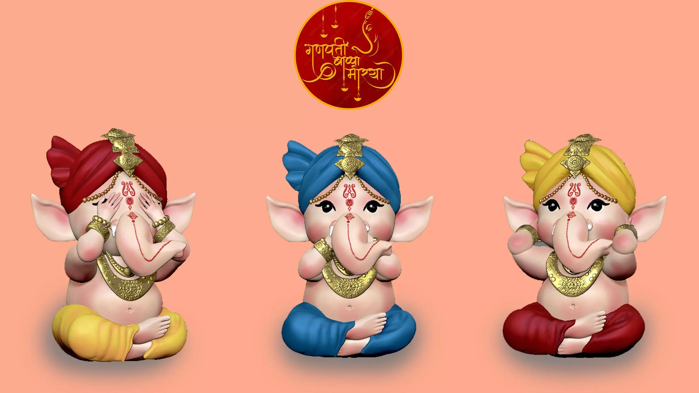 GANESHA-the vighna Vinayak 3D print model_0