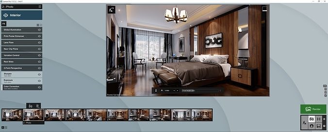 SCENE LUMION 11 5 AND ABOVE BEDROOM BY YOGA4ARCH 3D model 3