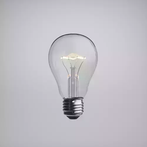 Light Bulb 01 3D model