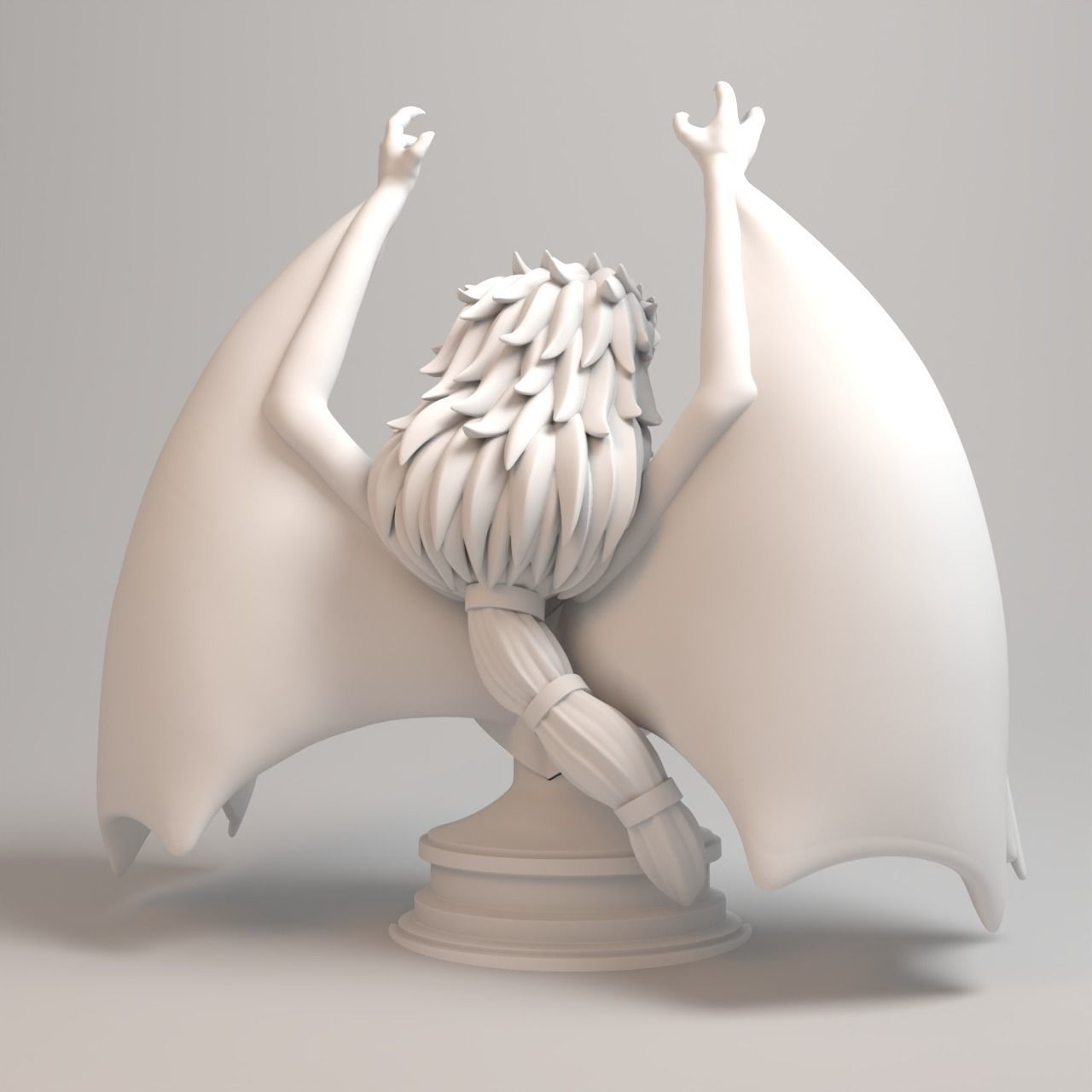Gargoyles Collection - Angela Bust 3D print model_10