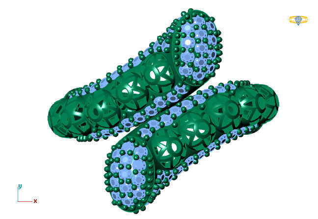 Two Head Women Ring 3DM Womens Ring 3d models 3D print model 3D print model_2