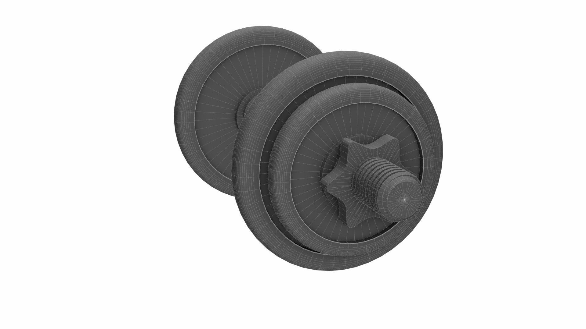 Dumbbell 3D model_11