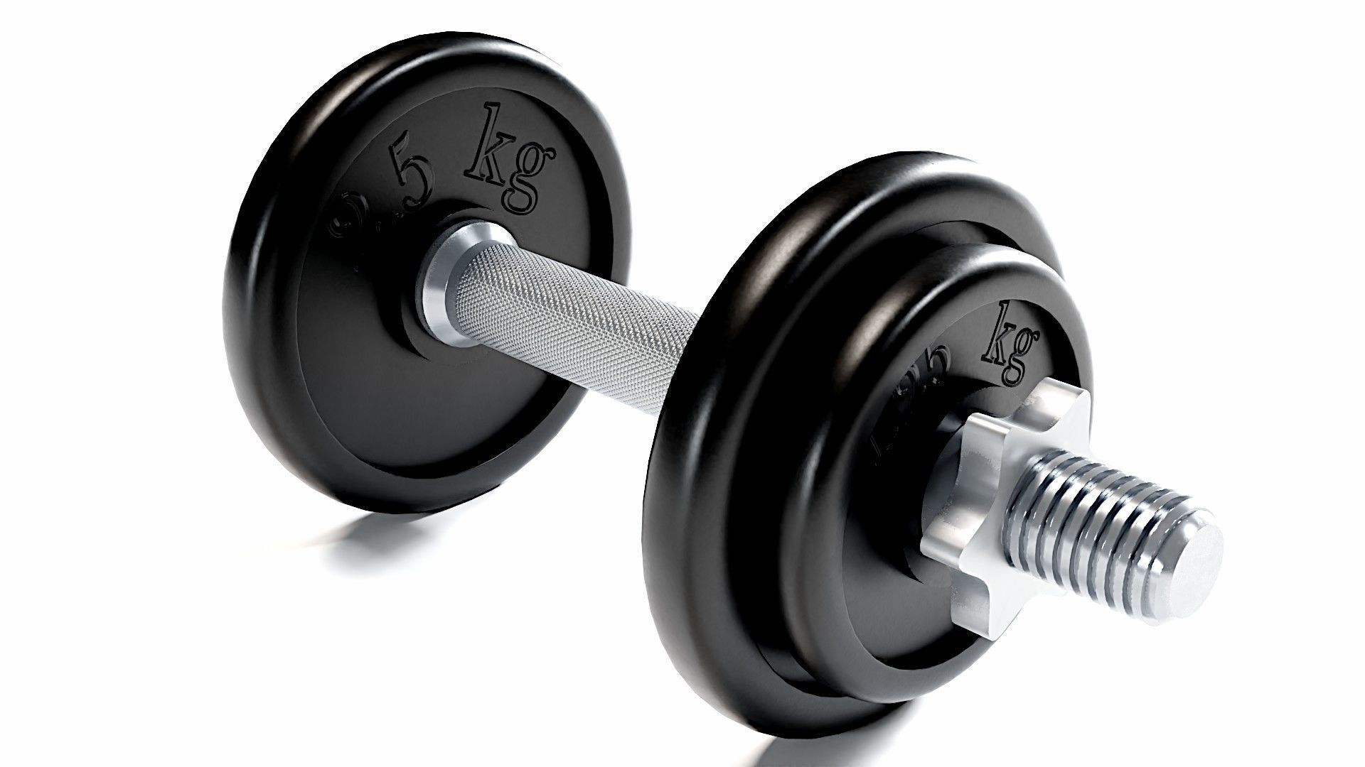 Dumbbell 3D model_2