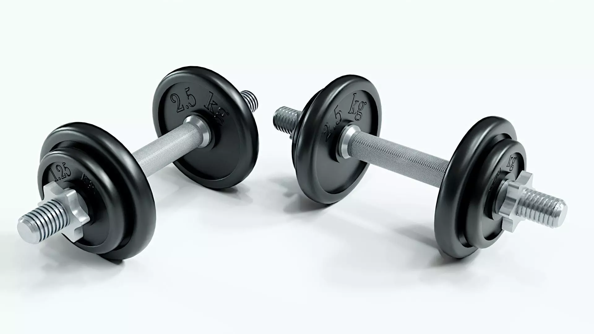 Dumbbell 3D model_0