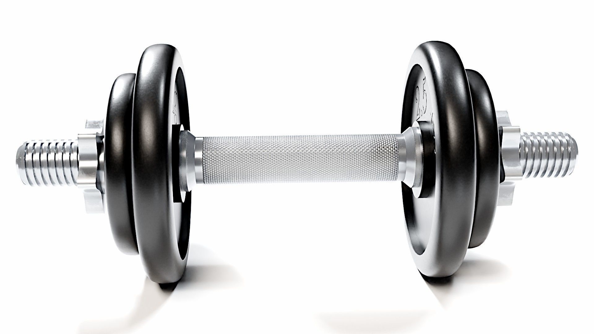 Dumbbell 3D model_1