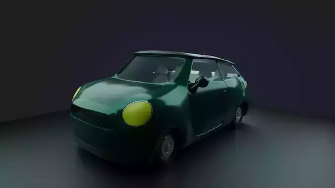 Cartoon Car 3D model