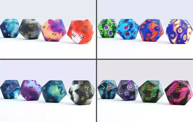 D20 Dice