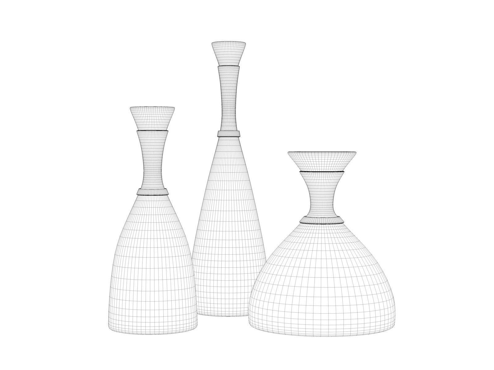 ORO Decanters 3D model_3