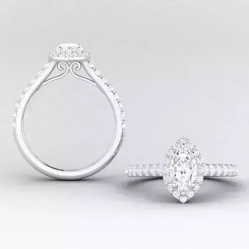 marquise fashion ring
