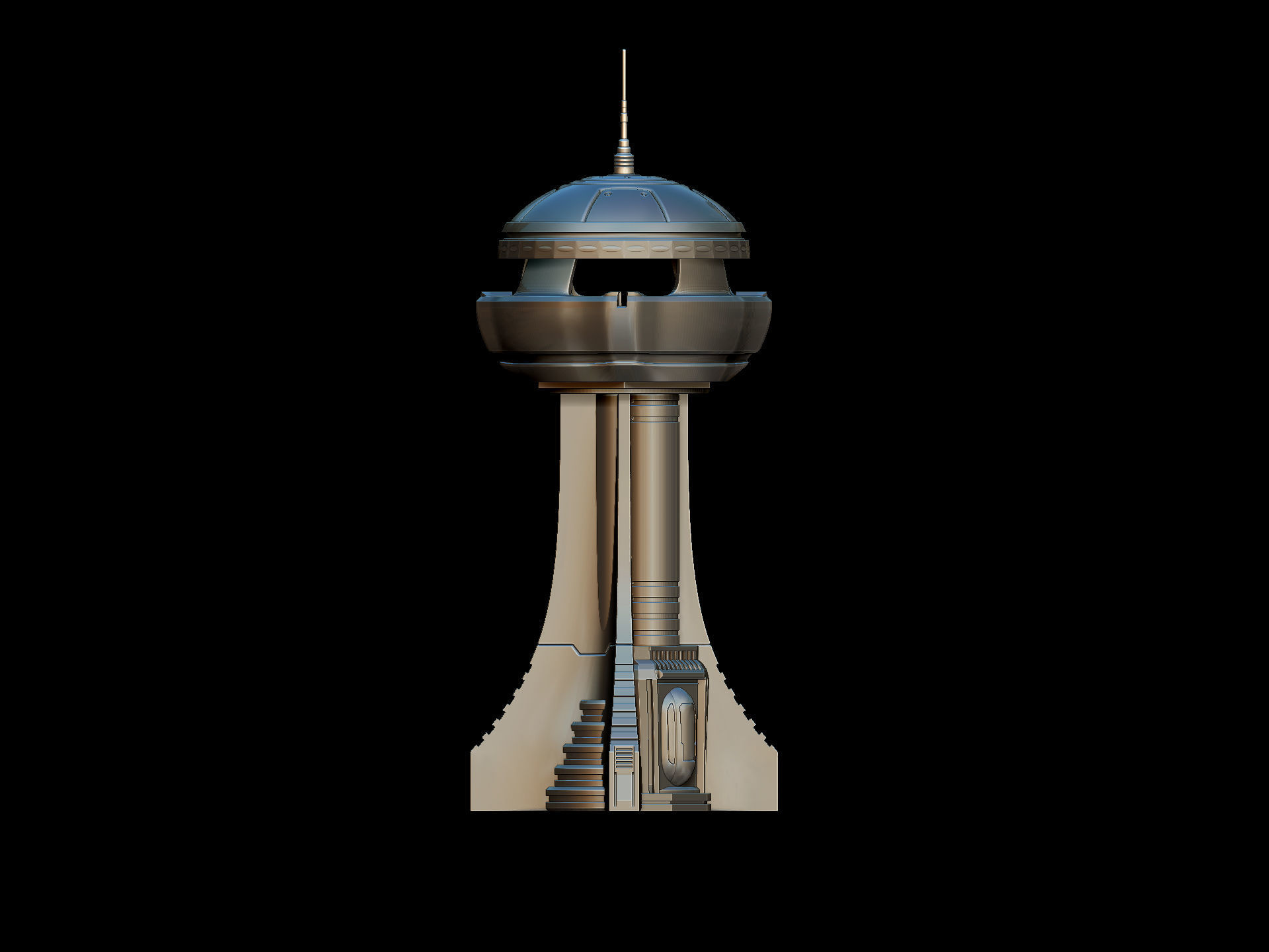 WATCHTOWER - BUILDING 3D print model 3D model 3D printable | CGTrader