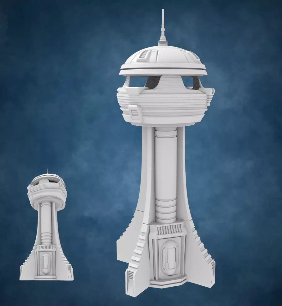 WATCHTOWER - BUILDING 3D print model 3D print model