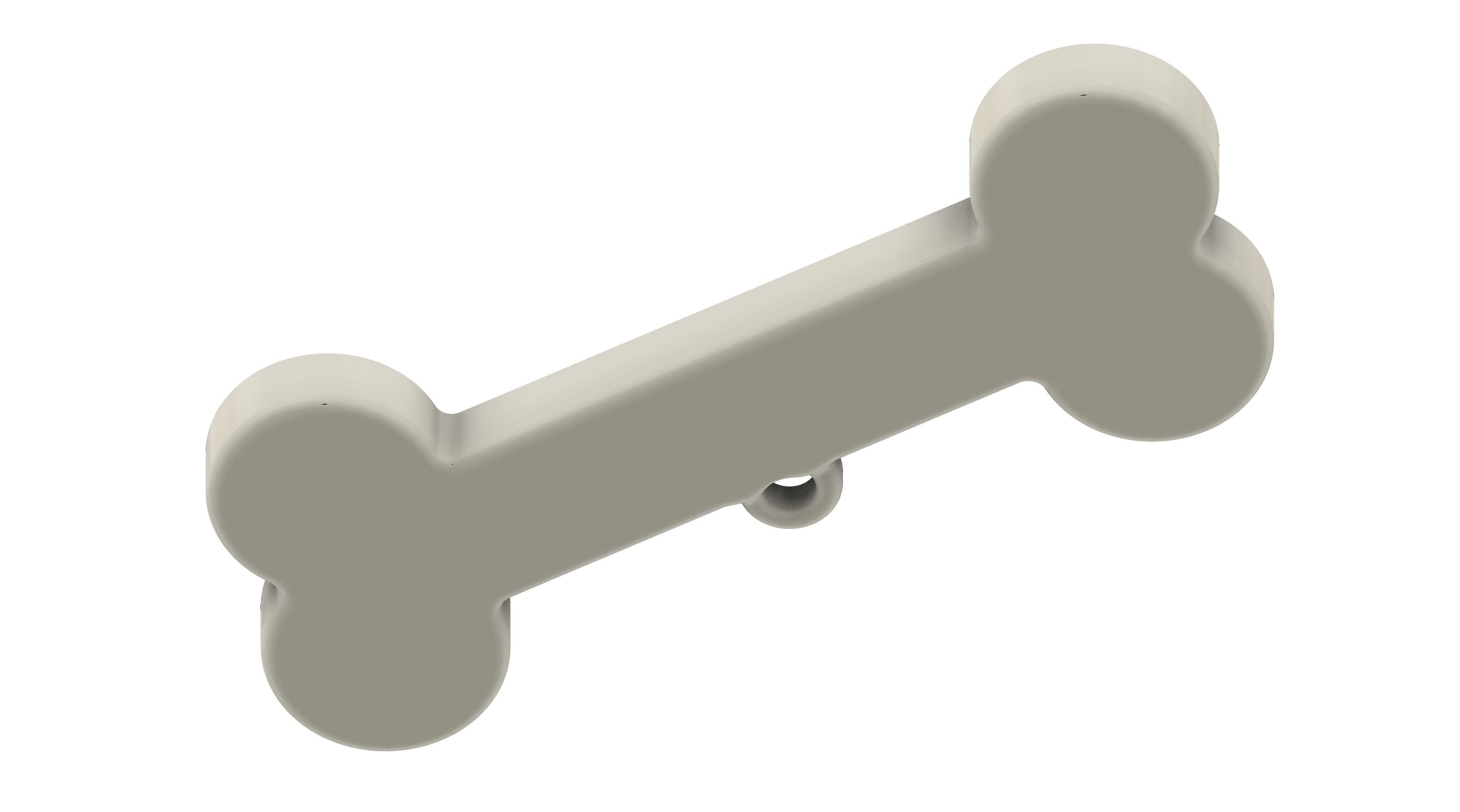 3D printable dog tag sign Free 3D print model_3