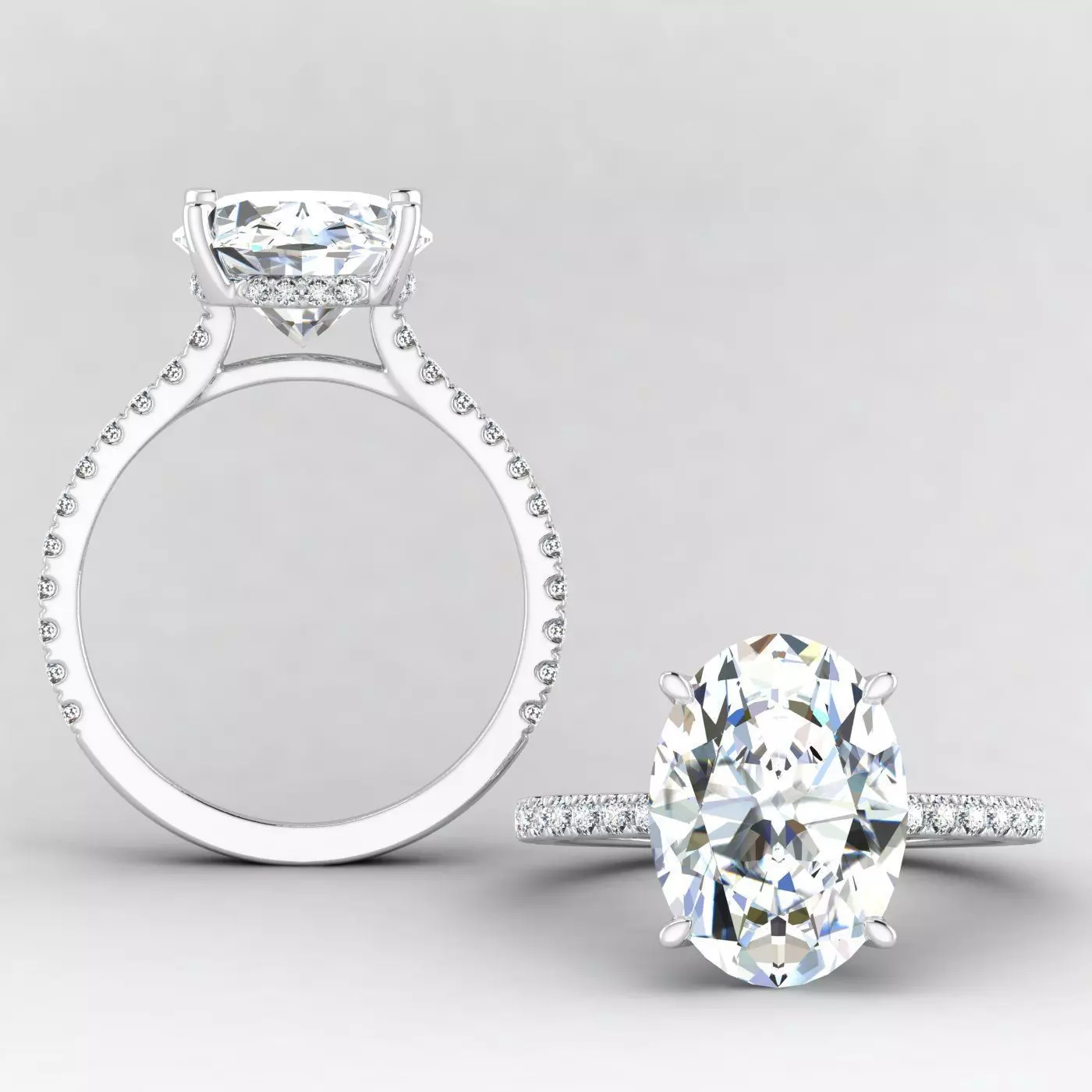 oval fashion ring 3D print model_0