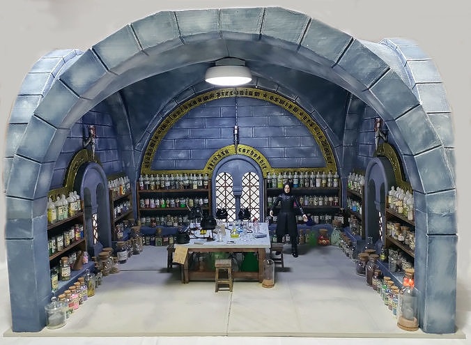 SEVERUS SNAPES LABORATORY 3D print model