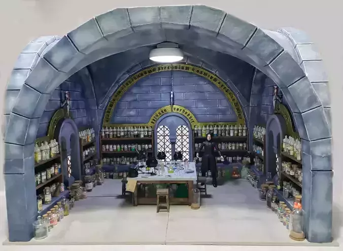 SEVERUS SNAPES LABORATORY 3D print model