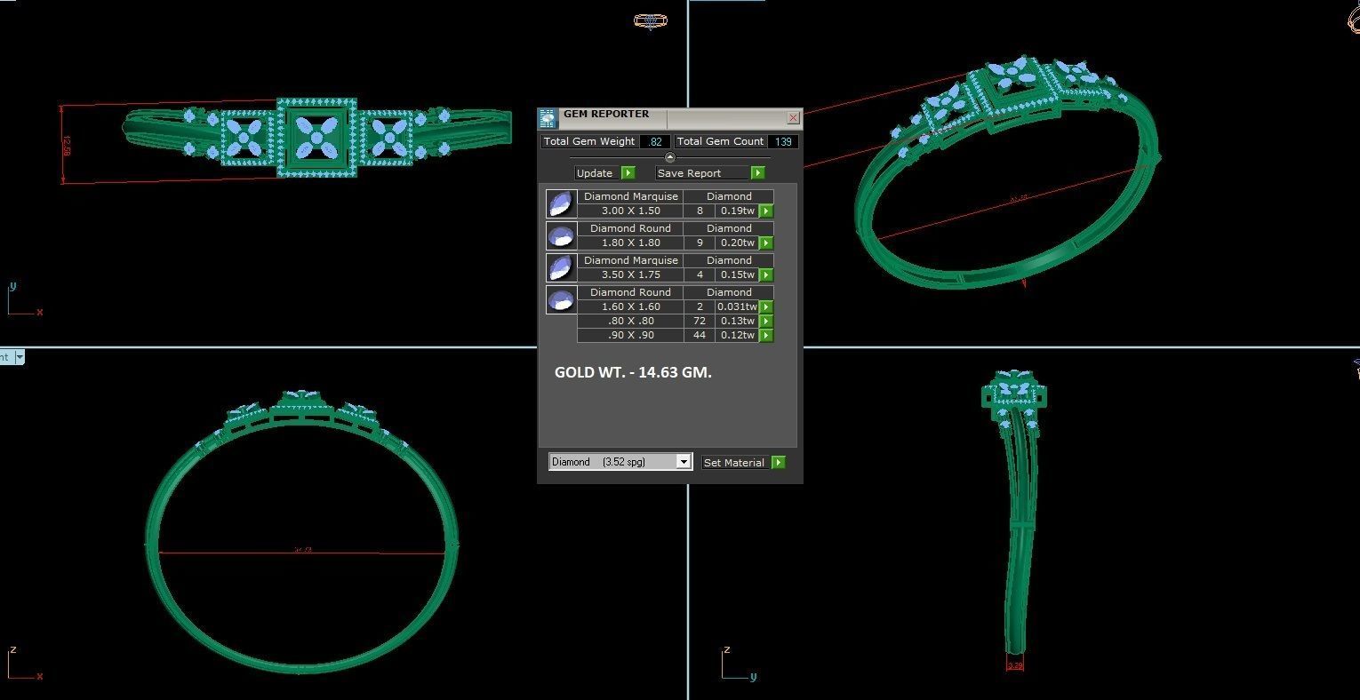 Bracelet - 13 3D print model_1
