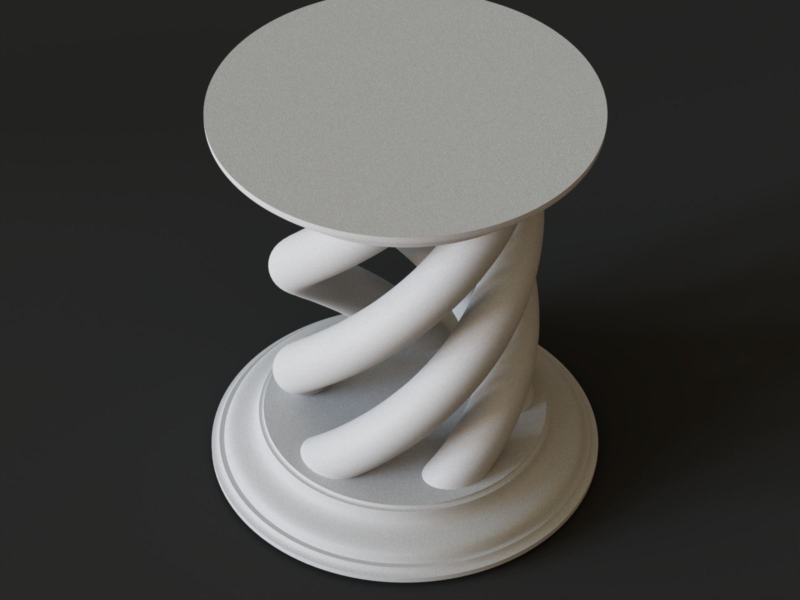 Pedestal 06 3D print model_4
