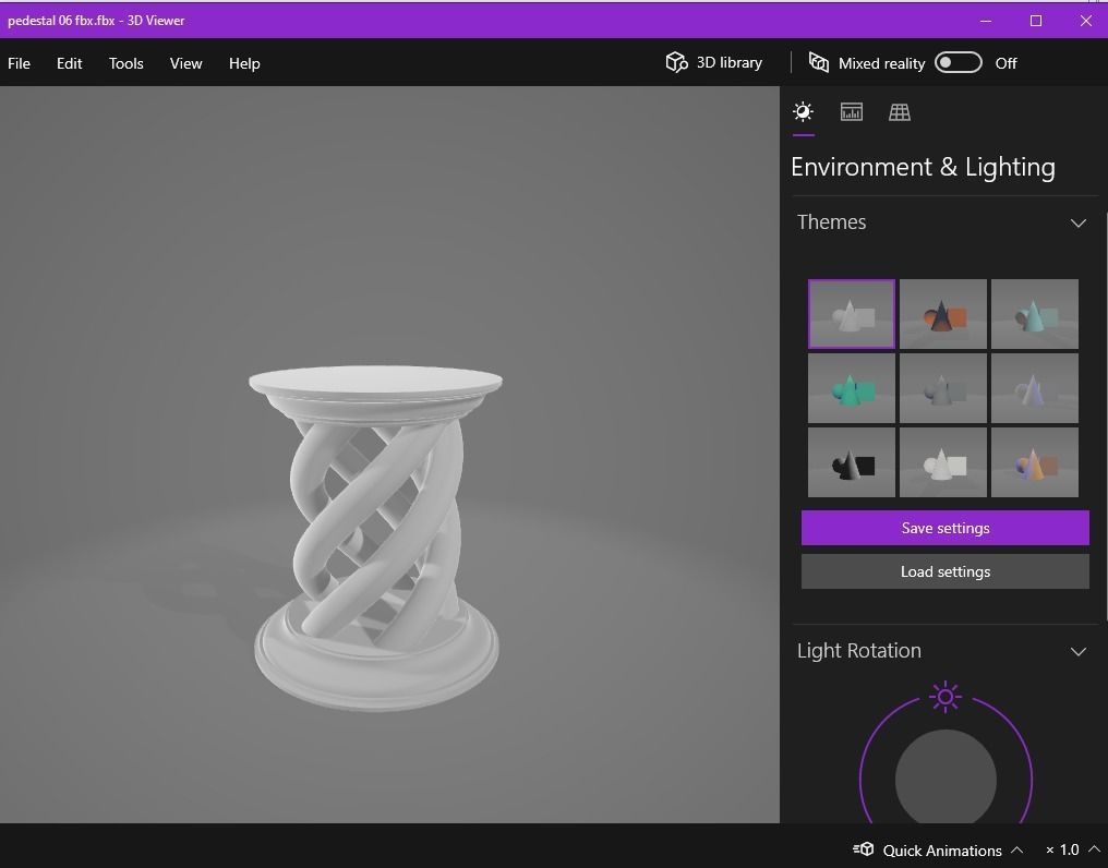 Pedestal 06 3D print model_18