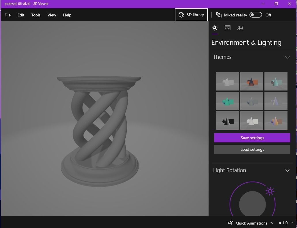 Pedestal 06 3D print model_15
