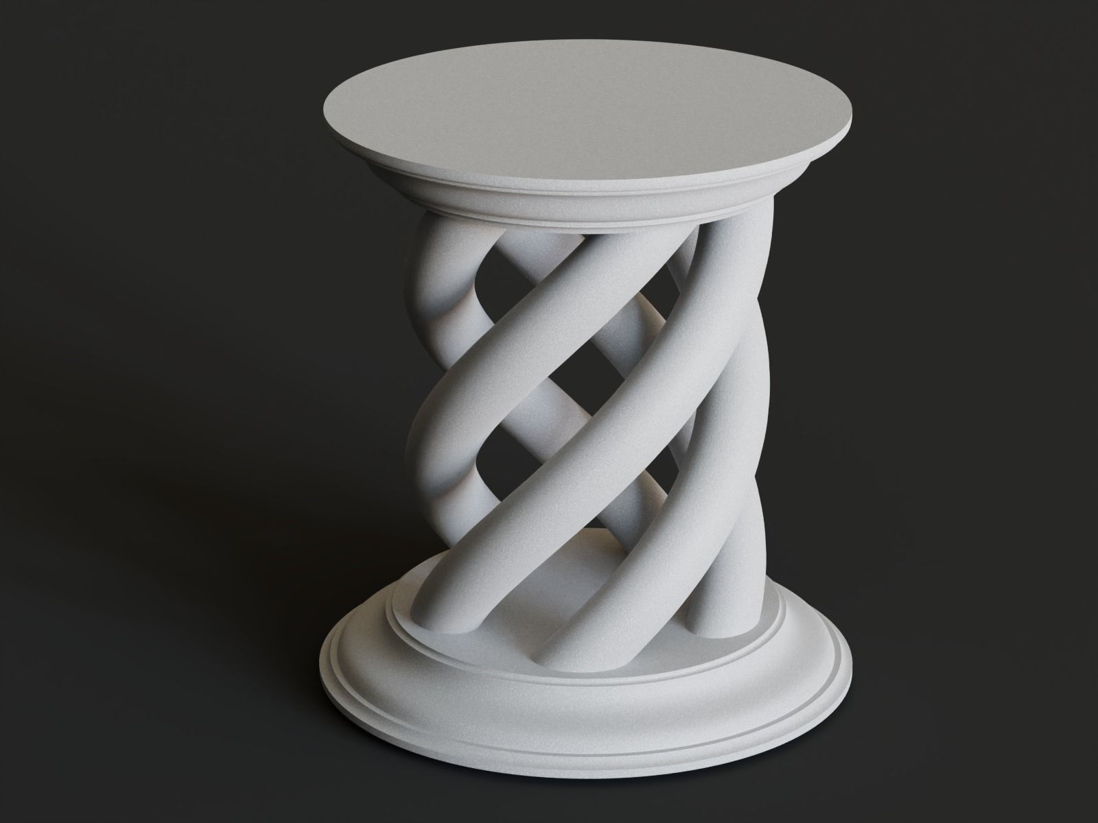 Pedestal 06 3D print model_6