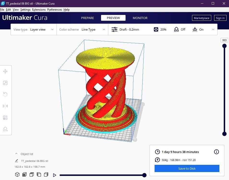 Pedestal 06 3D print model_13