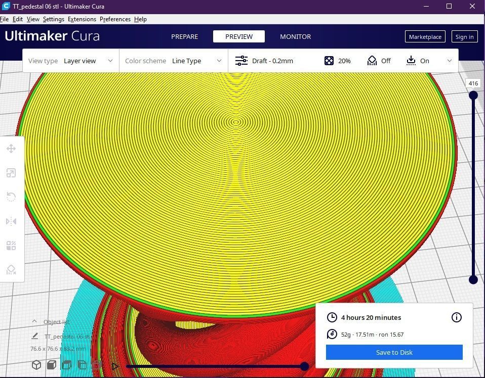 Pedestal 06 3D print model_10