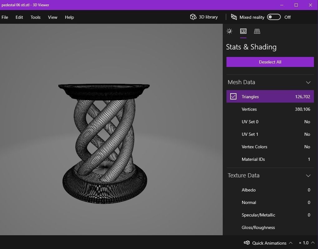 Pedestal 06 3D print model_16