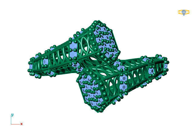 Two Head Women Ring 3DM Womens Ring 3d models 3D print model 3D print model_2