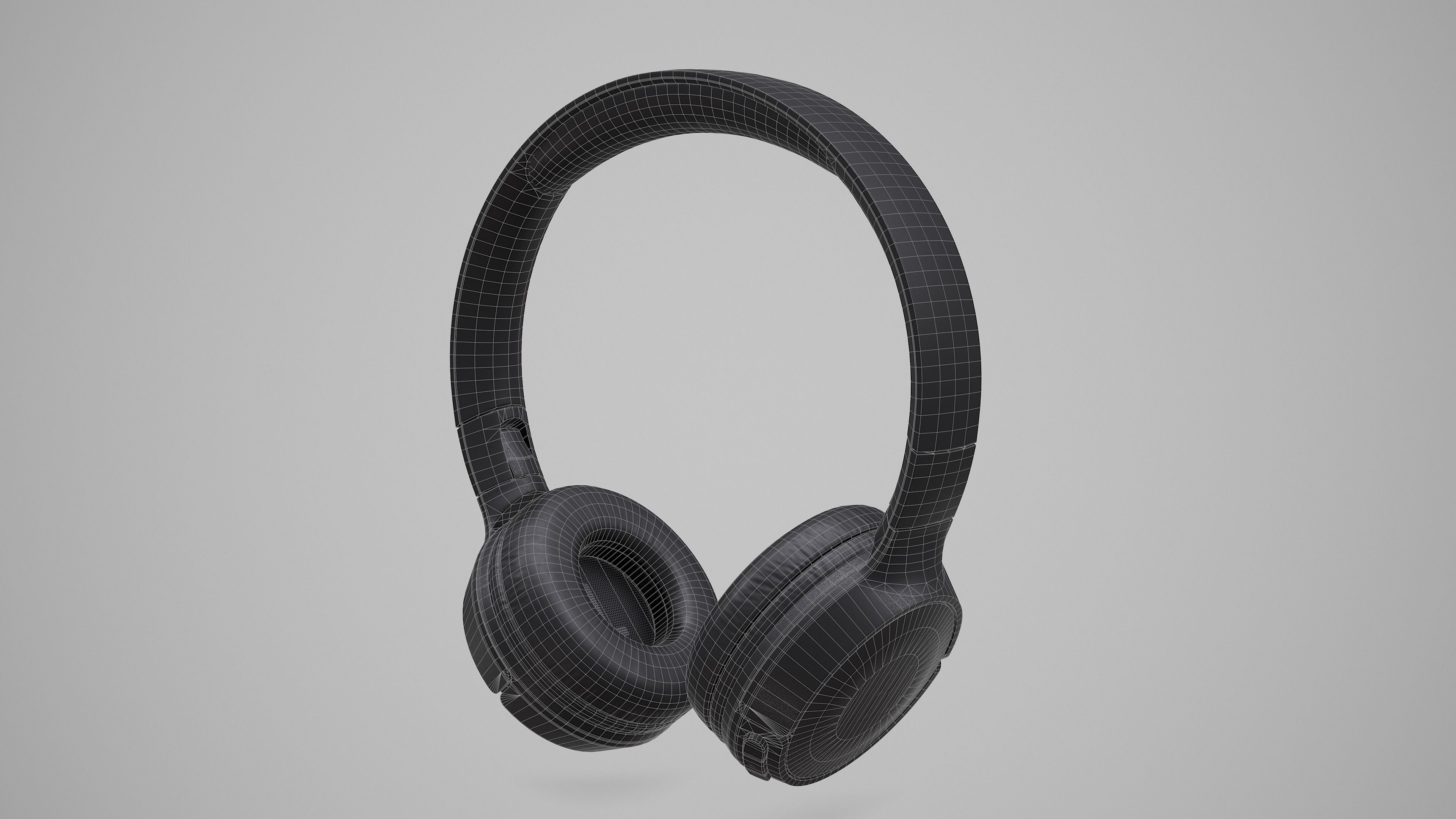 JBL Tune 500BT  Low-poly 3D model_7