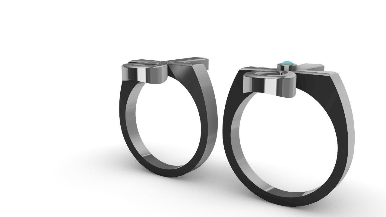 ANKH CROSS ANSATA RING 3D print model_9