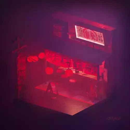 Japanese Street Tokyo Scene Architecture City Town Exterior 