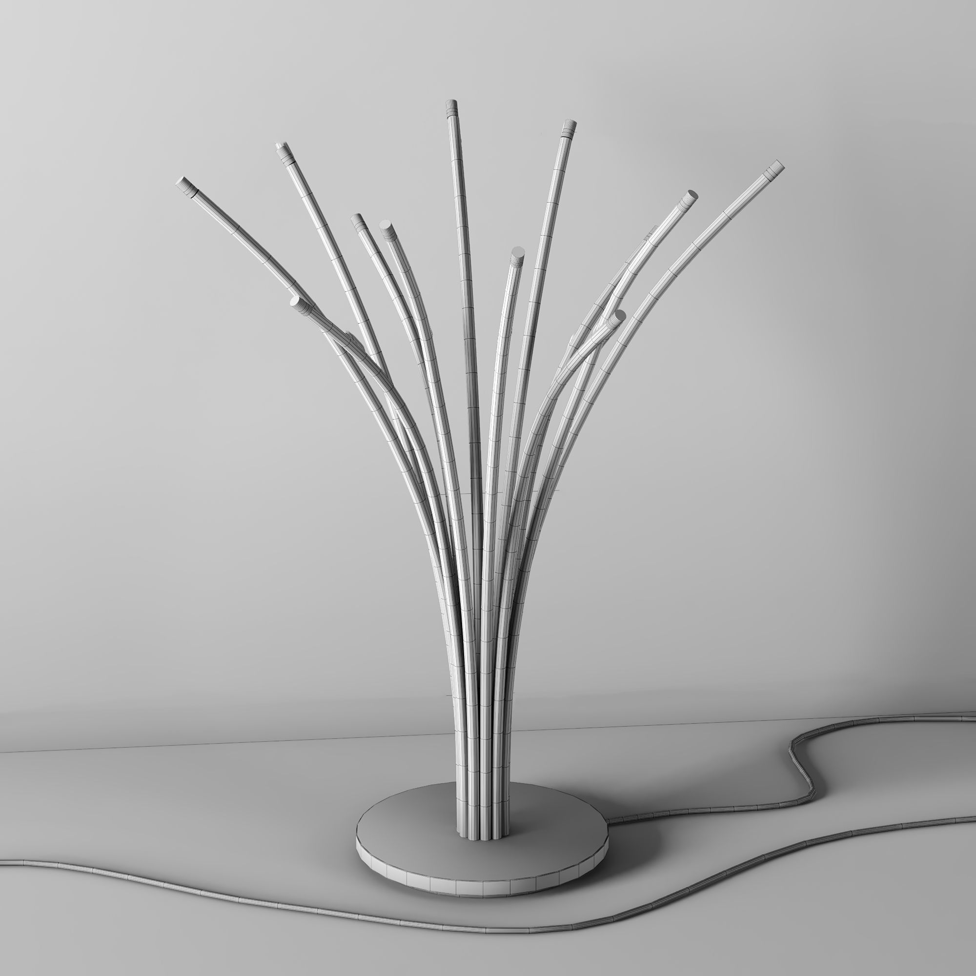 Ikea HOVNAS lamp 3D model_5