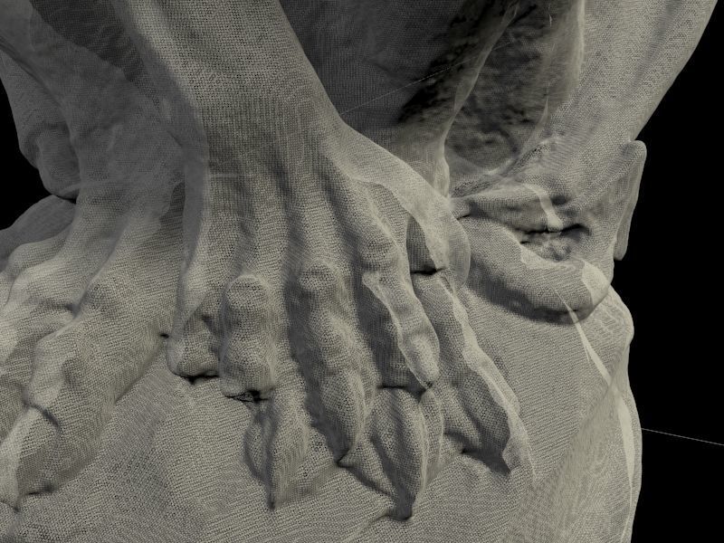 Gargoyle Monster Halloween 3D print model_8