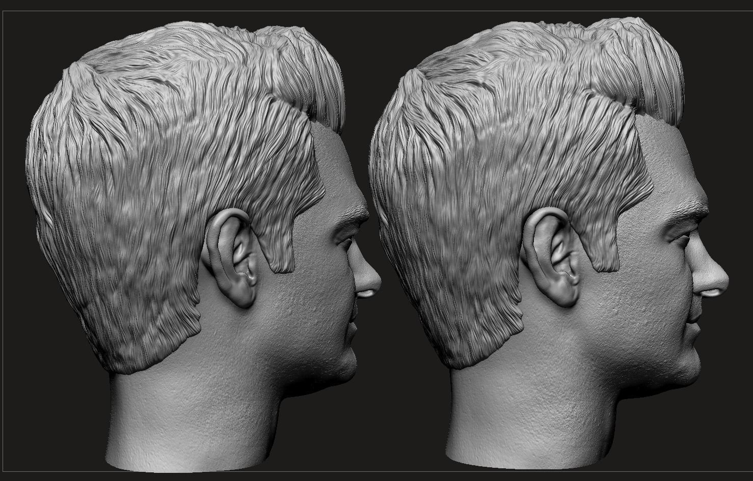 Andrew Garfield Head 3D print model_8