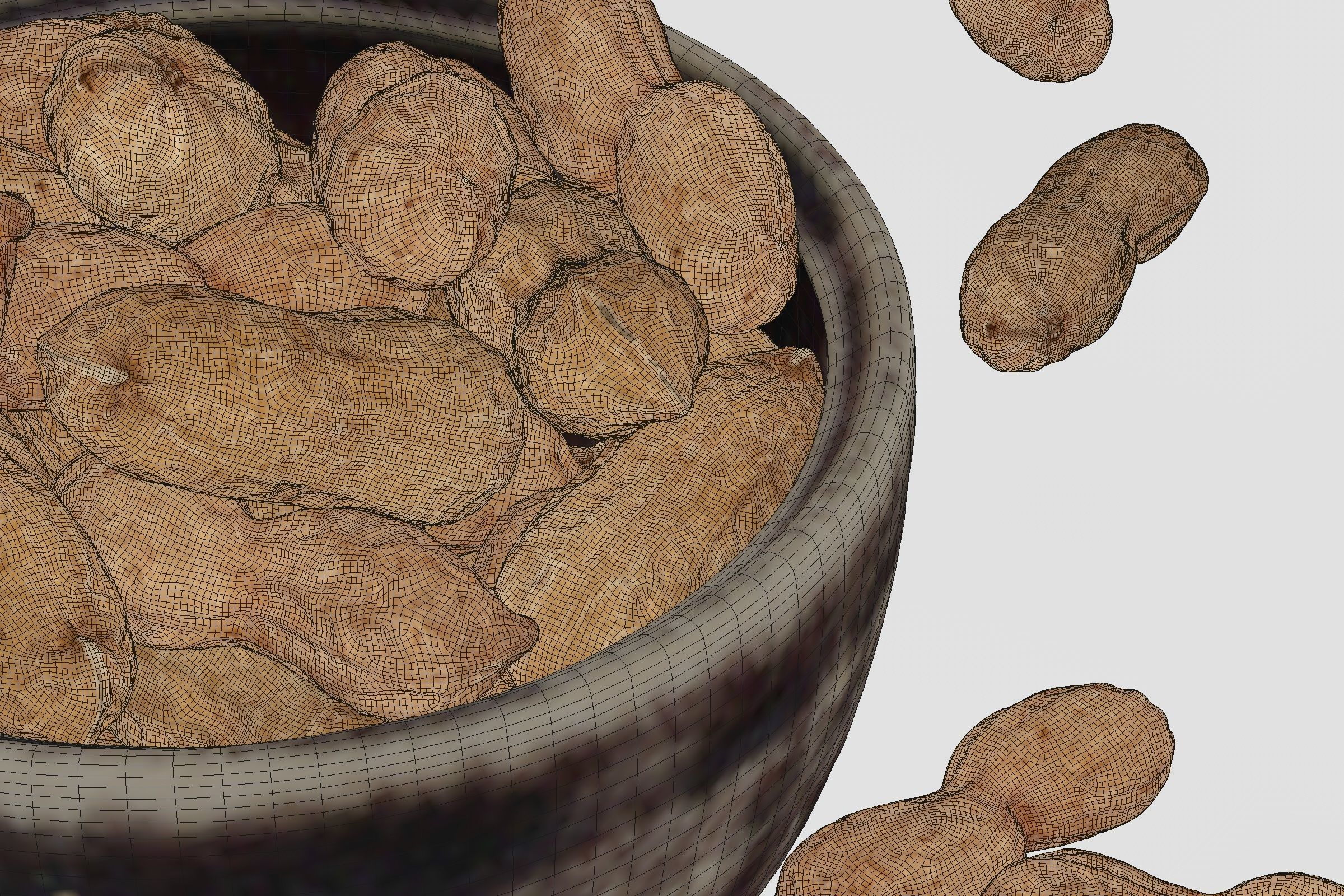 POLYPASTA - Peanuts 01 and 02 - in Mewa Cup Small 01 3D model_5