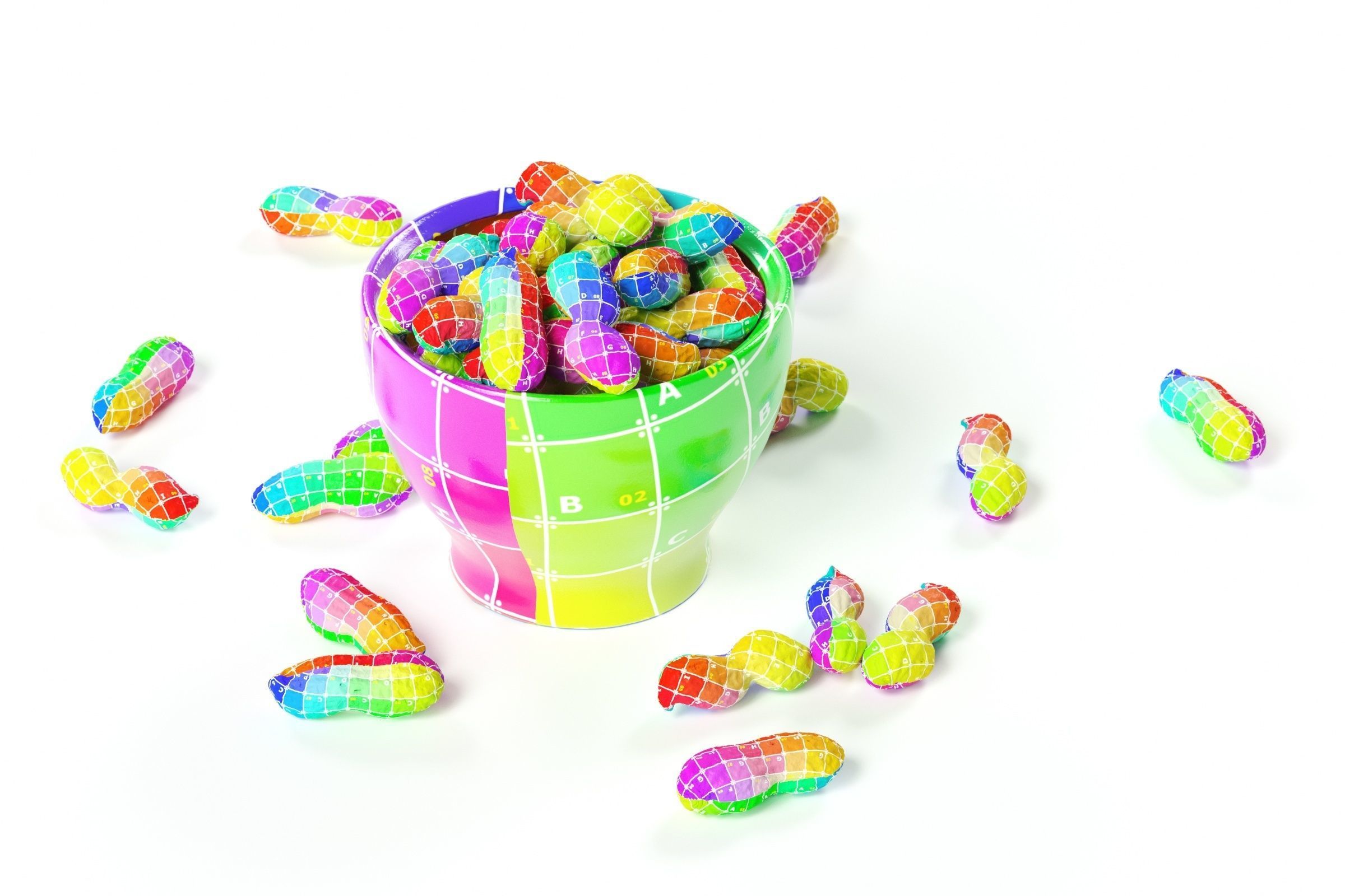 POLYPASTA - Peanuts 01 and 02 - in Mewa Cup Small 01 3D model_4