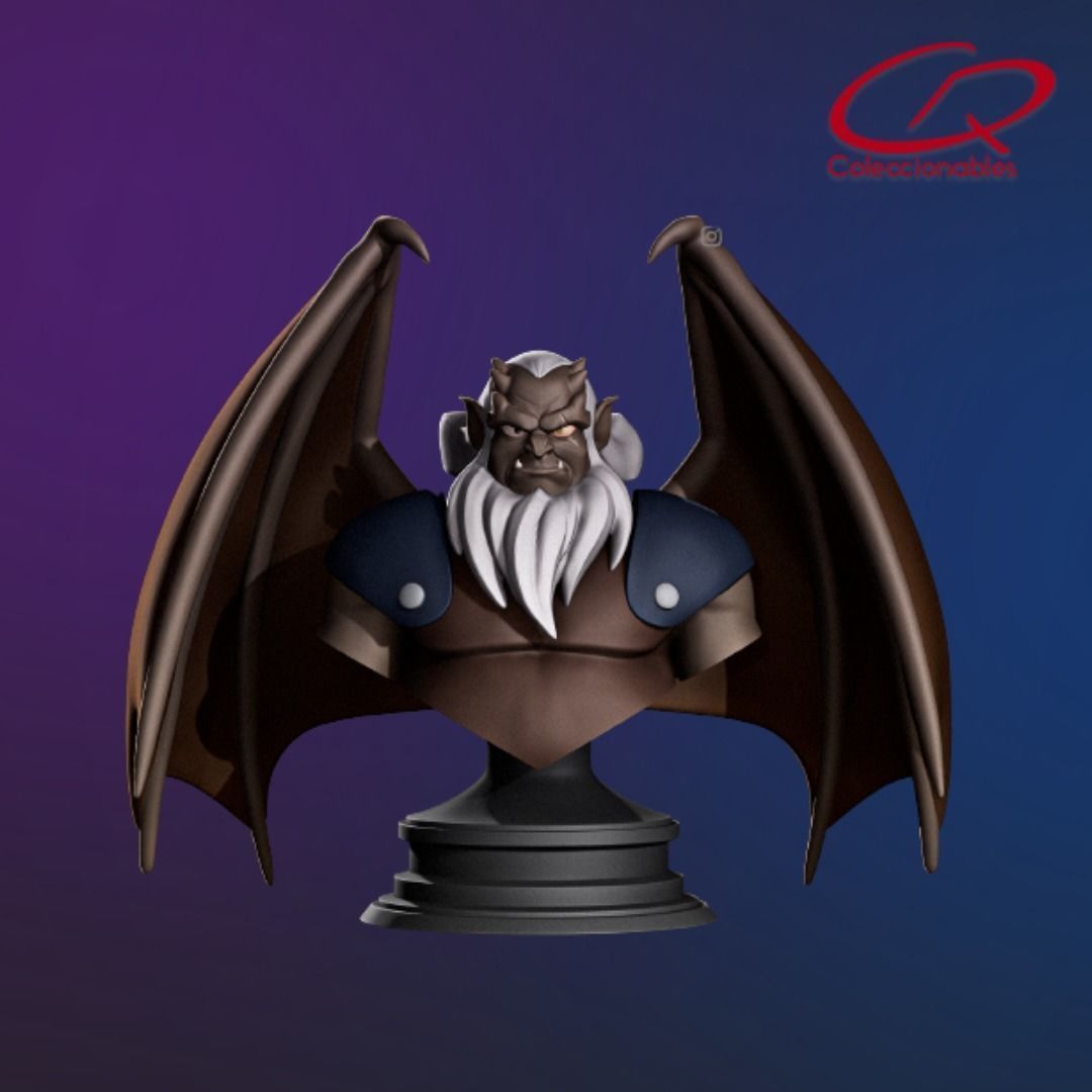 Gargoyles Collection - Hudson Bust 3D print model_13