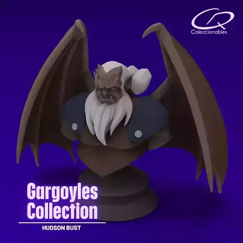 Gargoyles Collection - Hudson Bust 3D print model