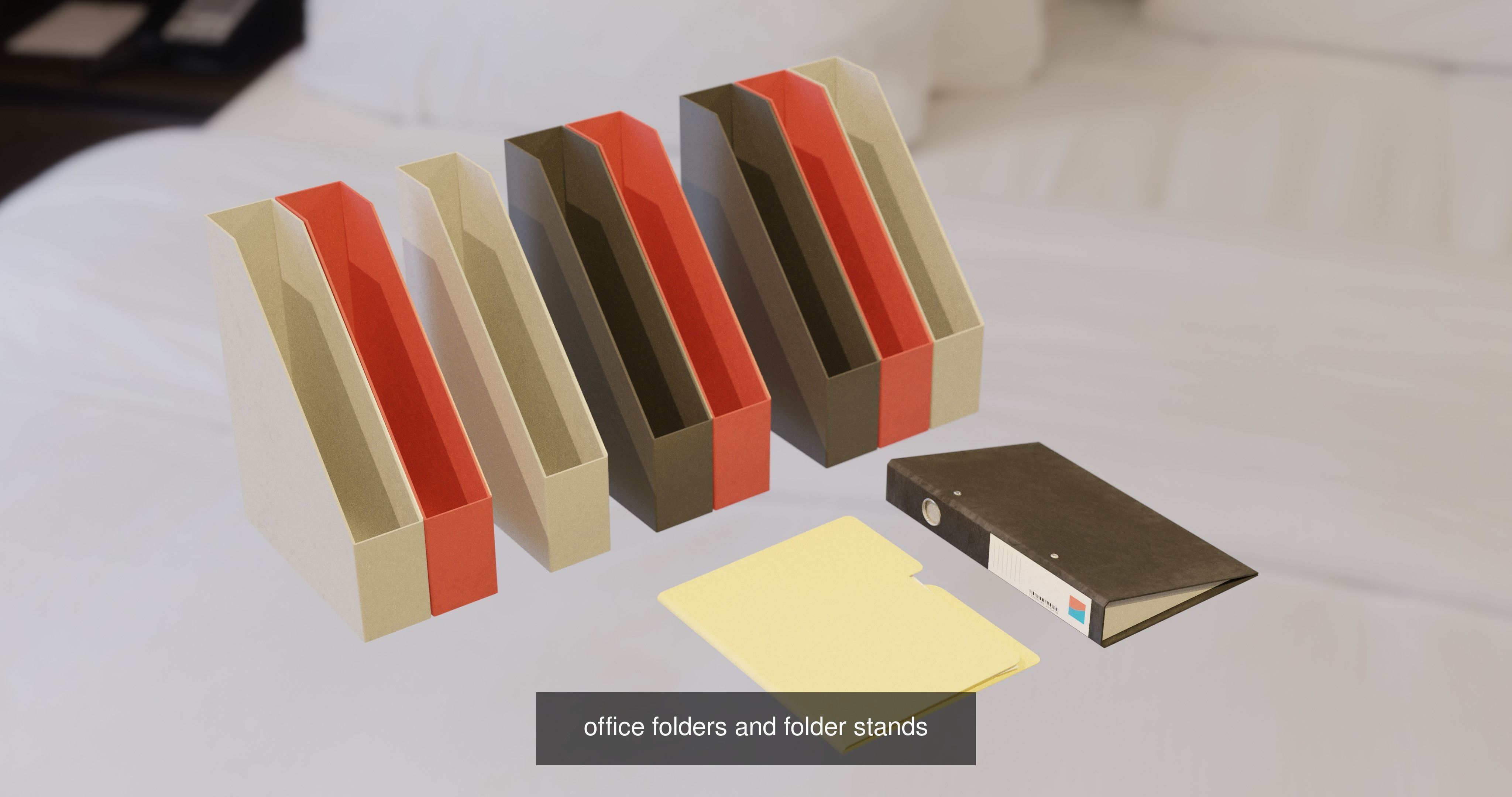 office-supplies pack 3D Model Collection_11