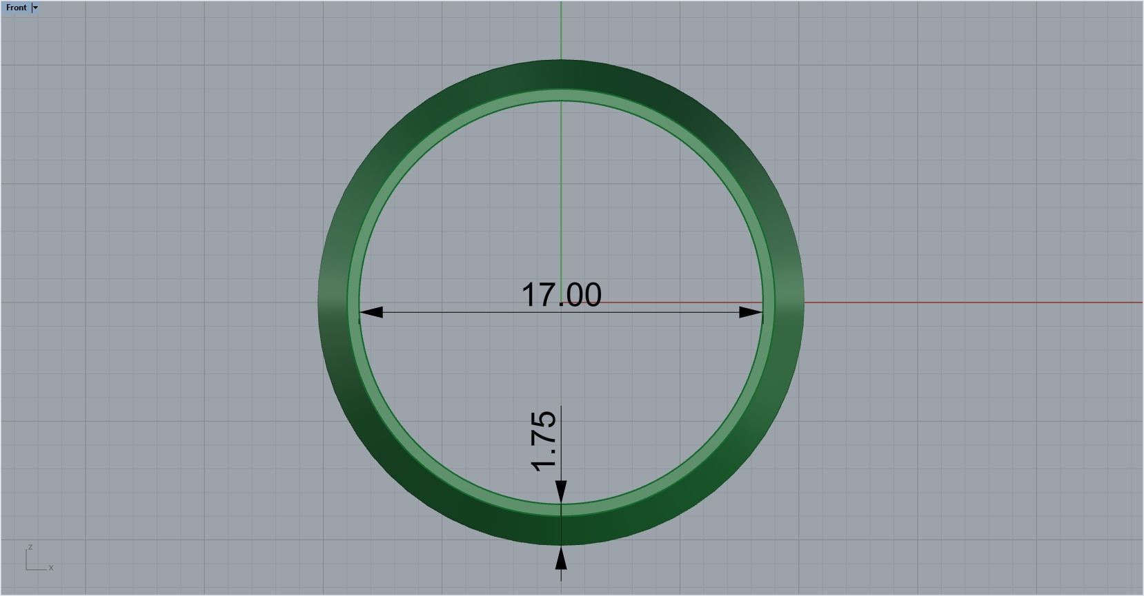 wedding ring 3D print model_2