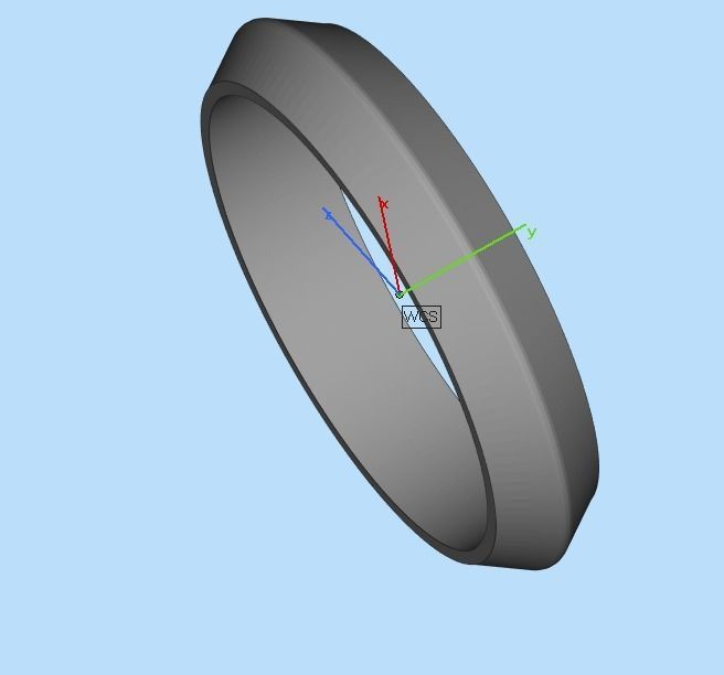 wedding ring 3D print model_20