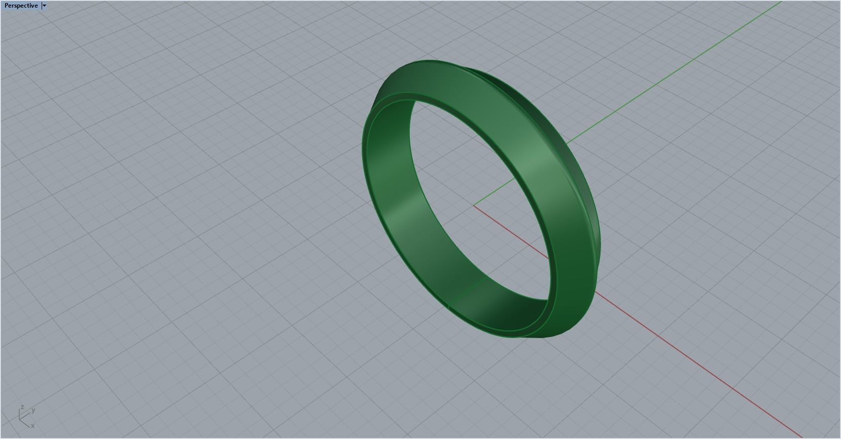 wedding ring 3D print model_6
