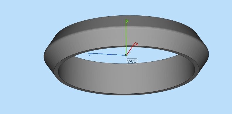 wedding ring 3D print model_22