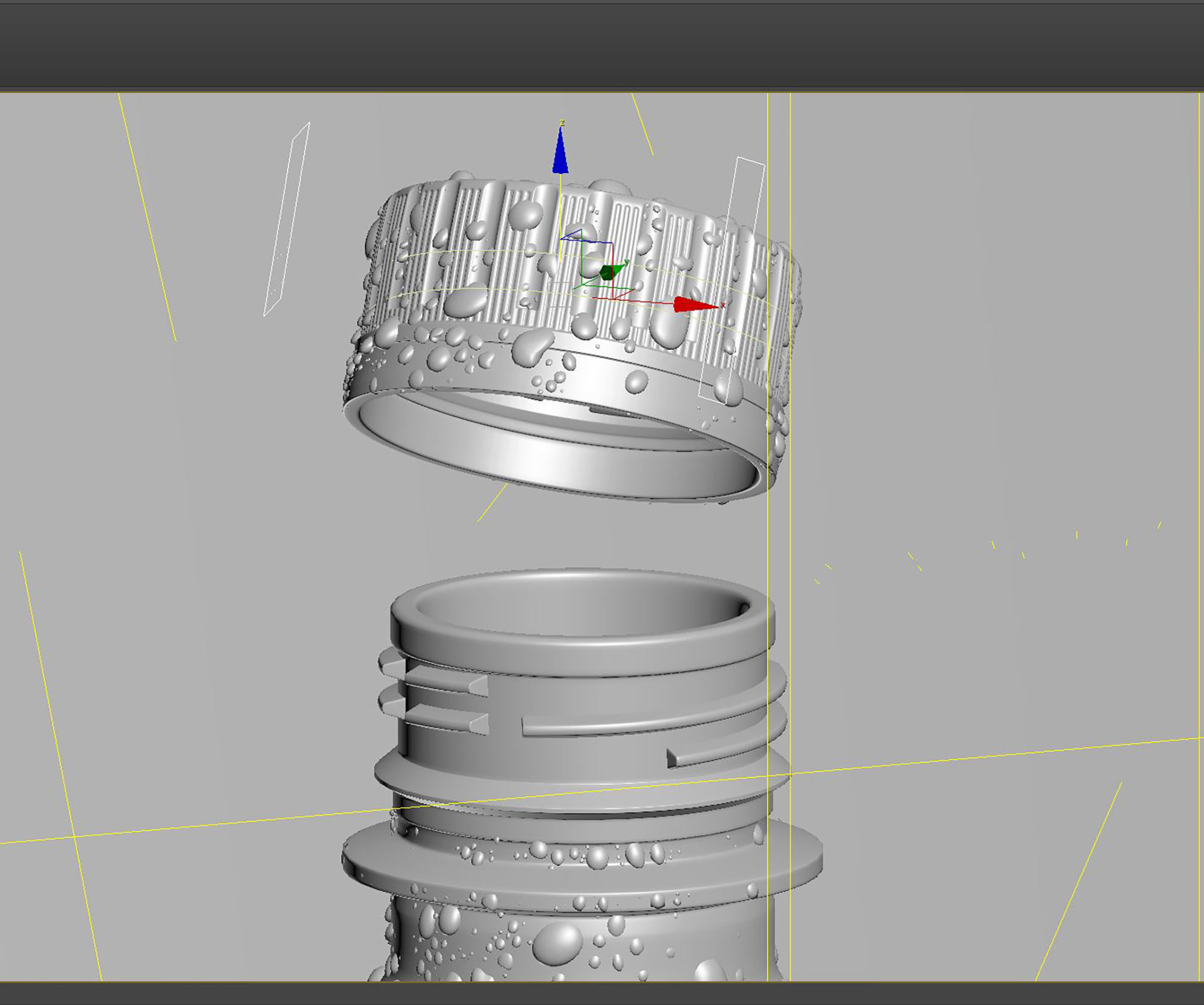 2 liter soda bottle 3D model_9