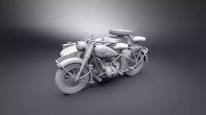 R75 1942 Scale model 3D print model