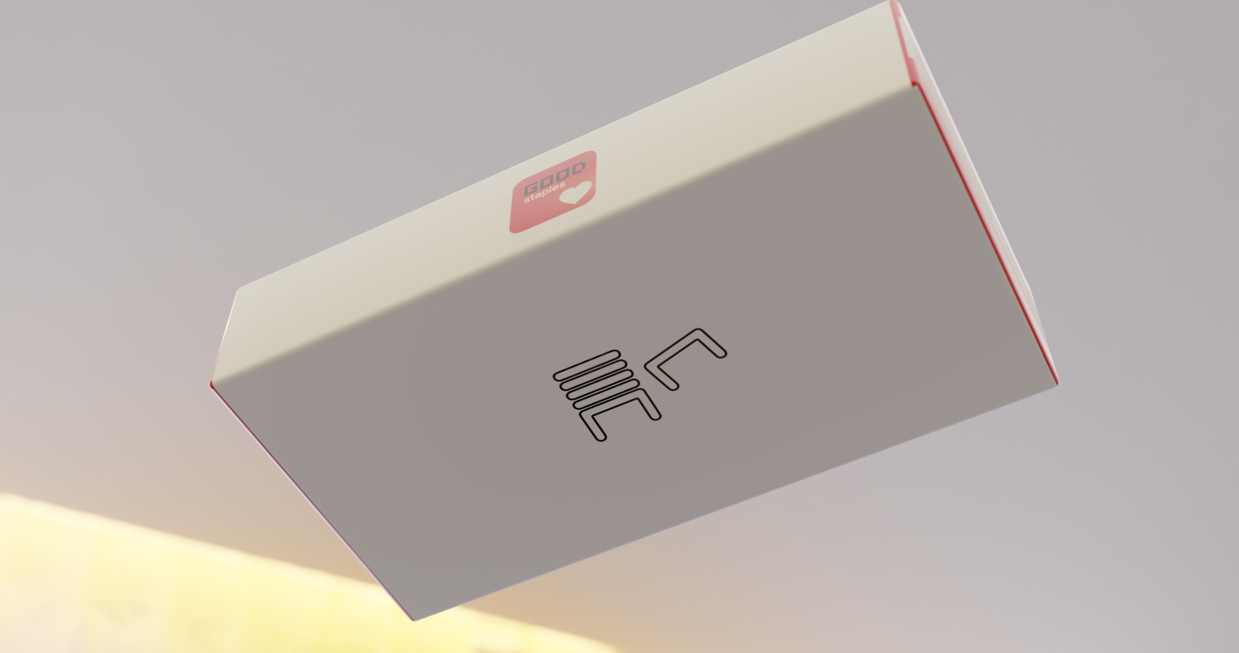 staples box 4k model Low-poly 3D model_3