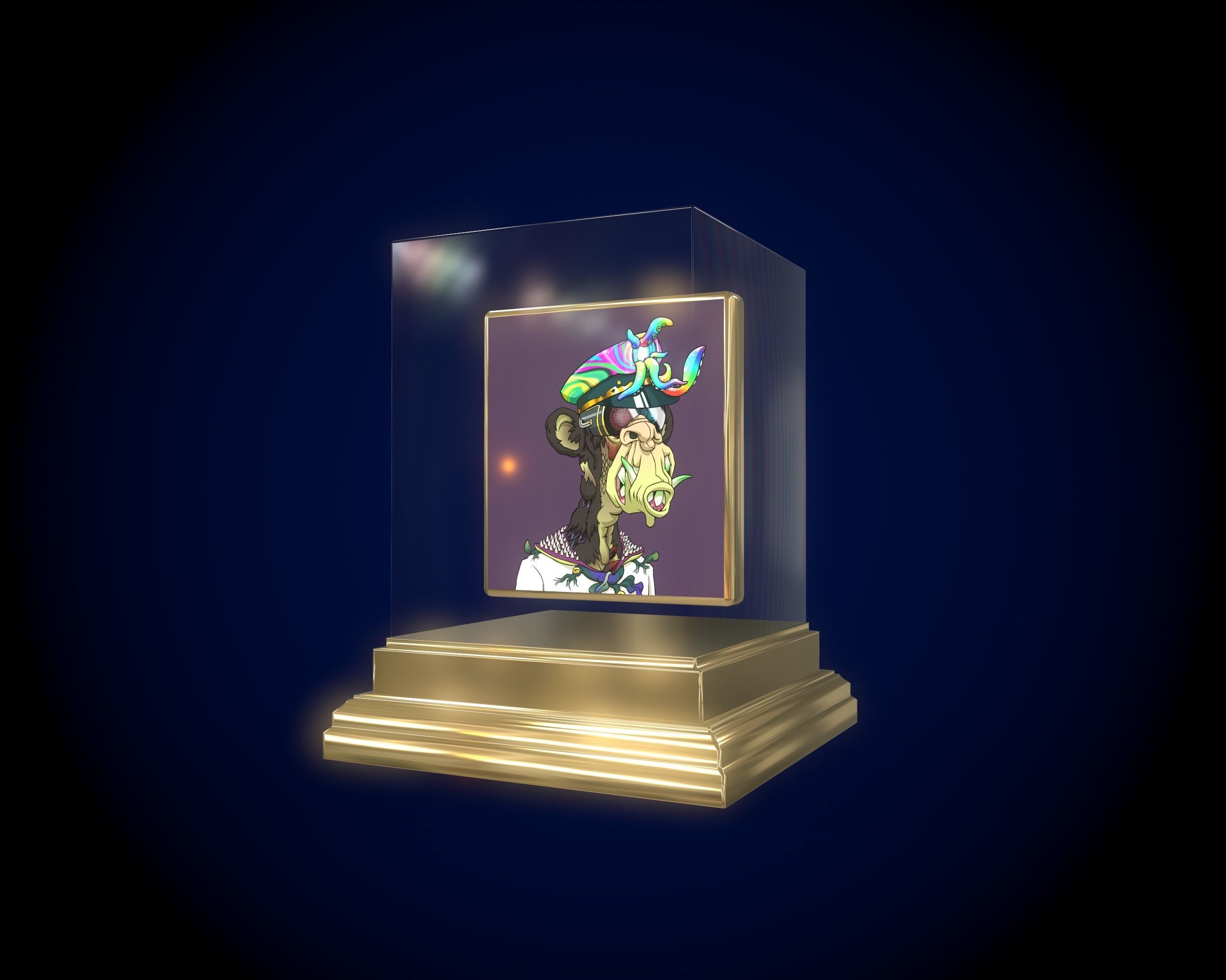 15 Mutants Ape Gold Club 3D Model Collection _25