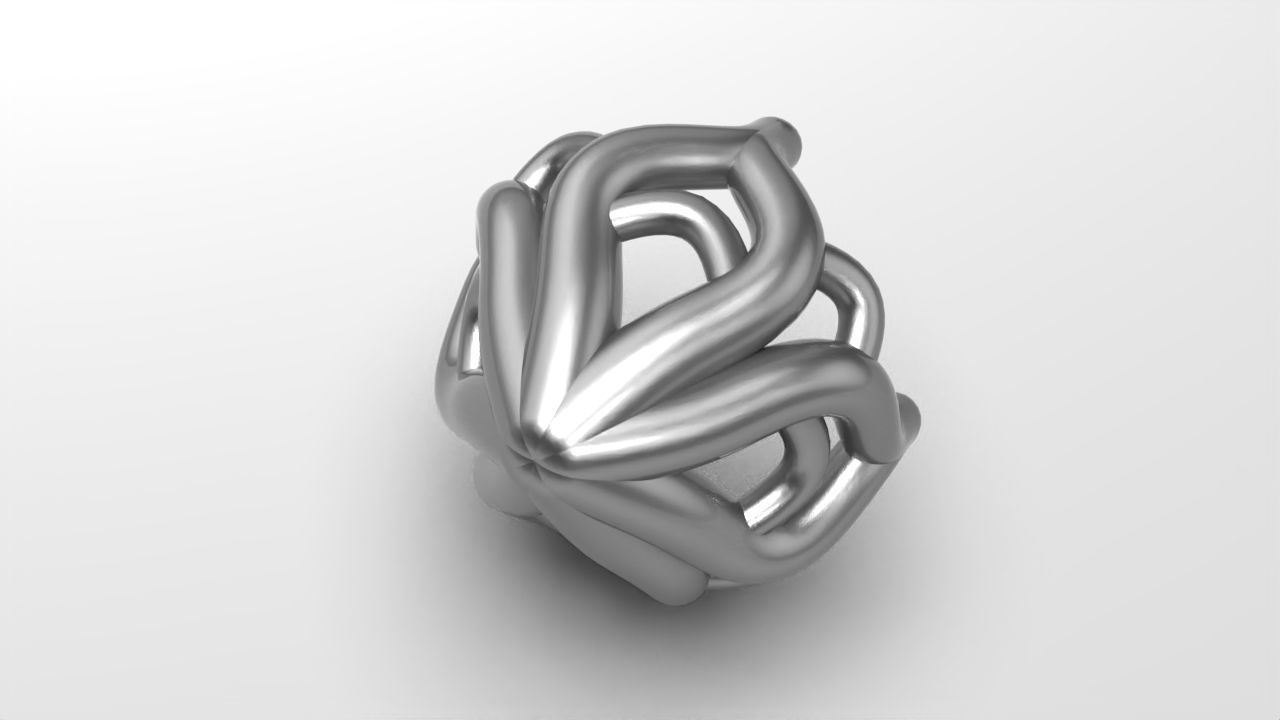 a package of engagement solitaire ring head or stud earrings 3D print model_16